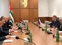 Лаша Ашуба выразил благодарность Владимиру Путину и народу России за отношение к народам Абхазии и Южной Осетии