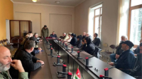 Георгиевские кресты вручили семьям погибших добровольцев из Абхазии